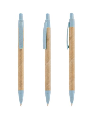 Penna in carta e plastica biodegrabile