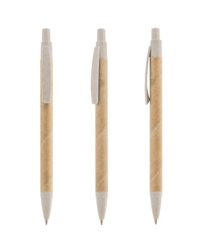 Penna in carta e plastica biodegrabile