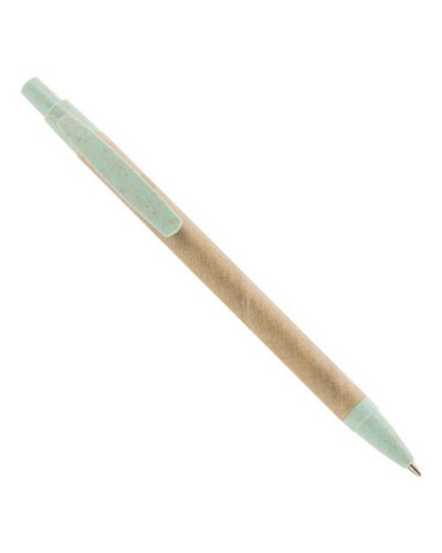 Penna in carta e plastica biodegrabile Verde