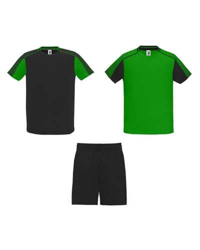 Completo sportivo Juve Verde Felce / Nero
