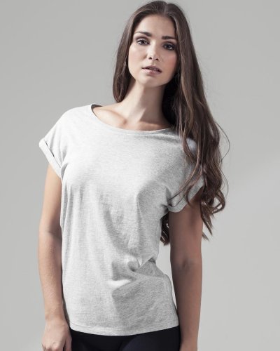 T-shirt donna manica corta Extended shoulder