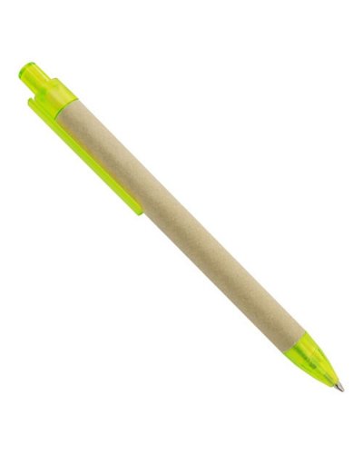 Penna in cartone Rondo Giallo