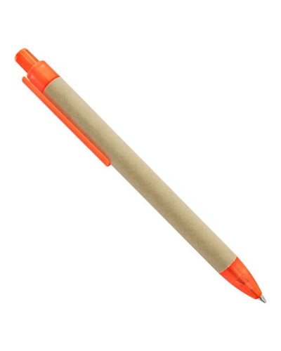 Penna in cartone Rondo Arancione