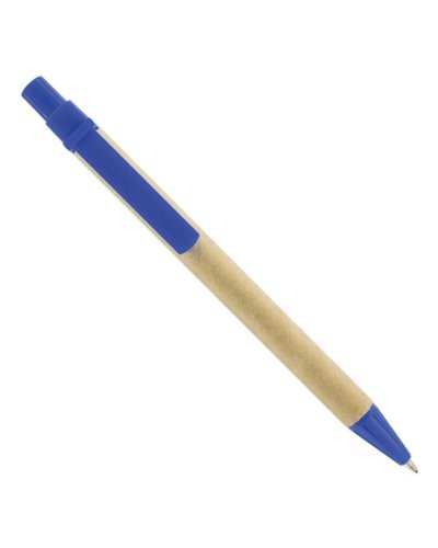 Penna cartone riciclato Blu