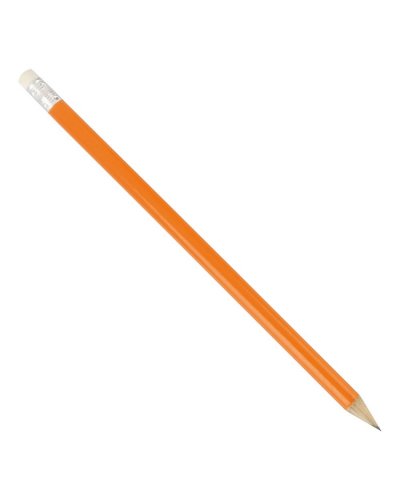 Matita con cancellino Arancione