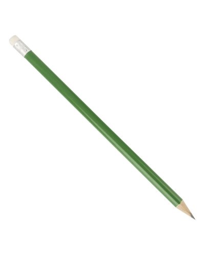 Matita con cancellino Verde