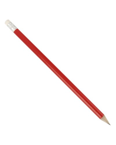 Matita con cancellino Rosso