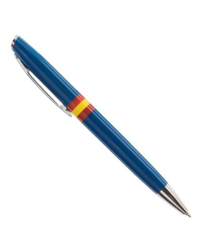 Penna nazionale in plastica con clip in metallo