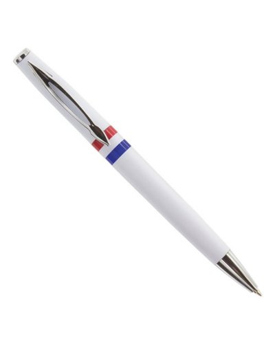 Penna nazionale in plastica con clip in metallo