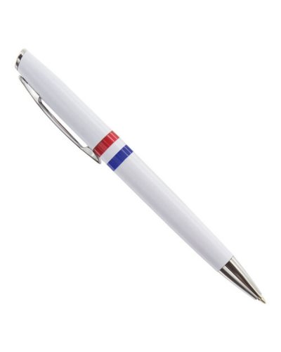 Penna nazionale in plastica con clip in metallo