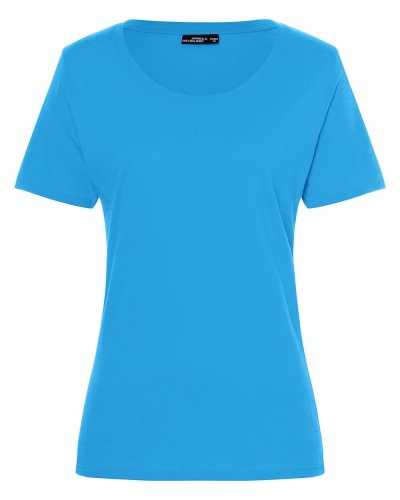 T-shirt donna basic t Aqua