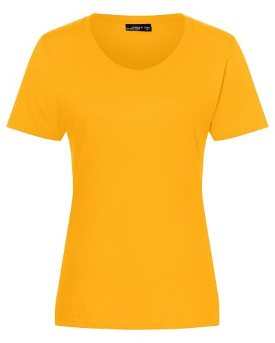 T-shirt donna basic t Gold Yellow