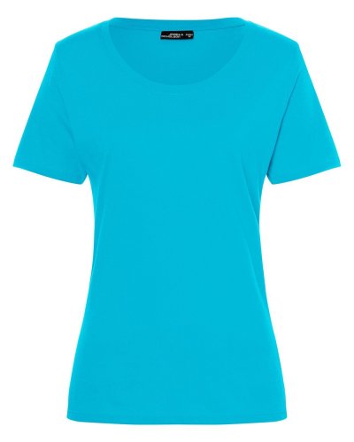 T-shirt donna basic t Turquoise