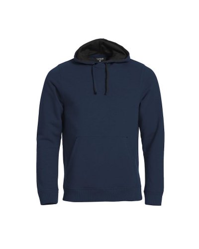 Felpa Uomo Classic Hoody Blu Navy