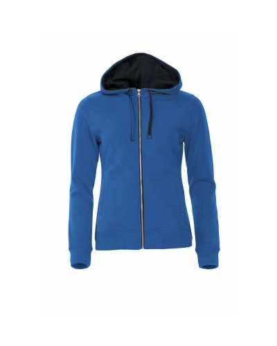 Classic Hoody Full Zip Ladies Royal