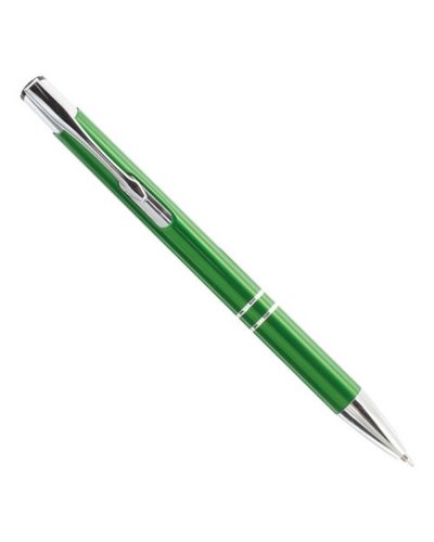 Penna in metallo automatica Verde