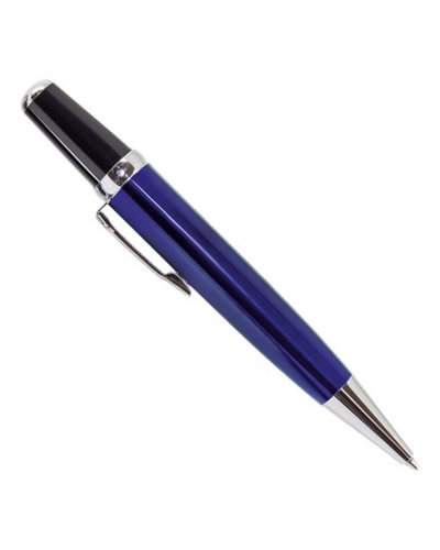 Penna metallo finitura in argento