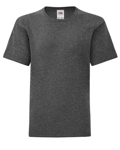 T-shirt bambino Iconic Dark Heather Grey