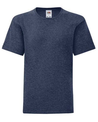 T-shirt bambino Iconic Vintage Heather Navy