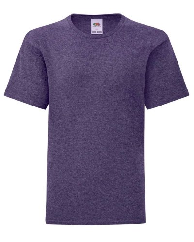 T-shirt bambino Iconic Heather purple