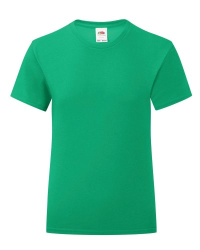 T-shirt bambina Iconic Kelly green