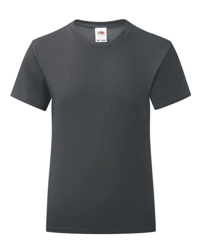 T-shirt bambina Iconic Light graphite