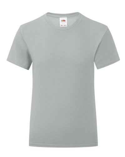 T-shirt bambina Iconic Zinc