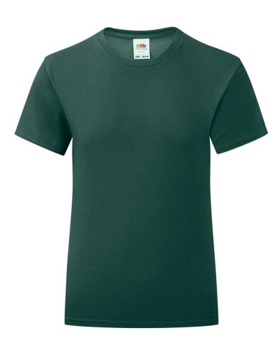 T-shirt bambina Iconic Forest green