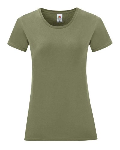 T-shirt donna Iconic 150 Classic olive