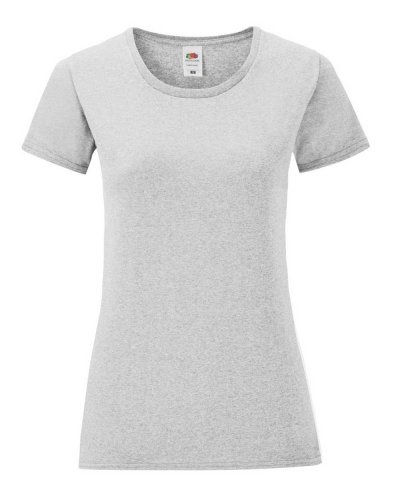 T-shirt donna Iconic 150 Heather grey