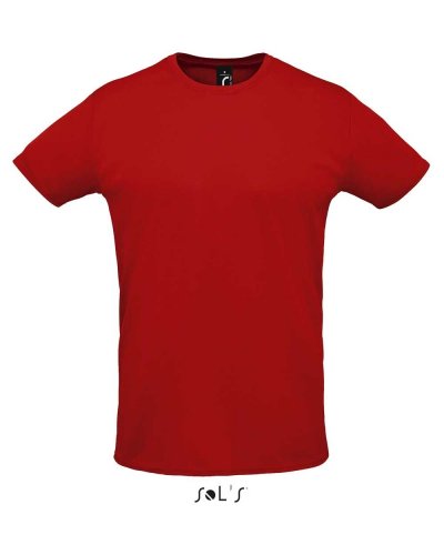 T-shirt girocollo Sprint Rosso