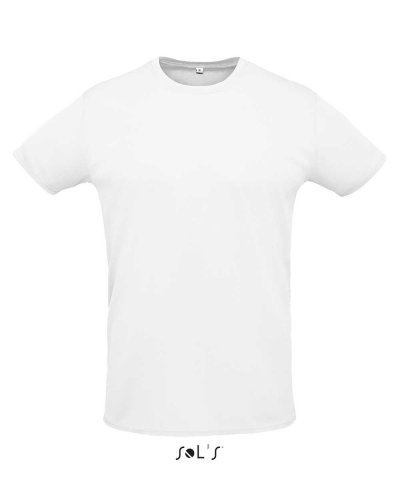 T-shirt girocollo Sprint Bianco