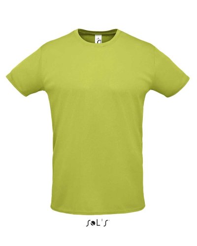 T-shirt girocollo Sprint Verde Mela