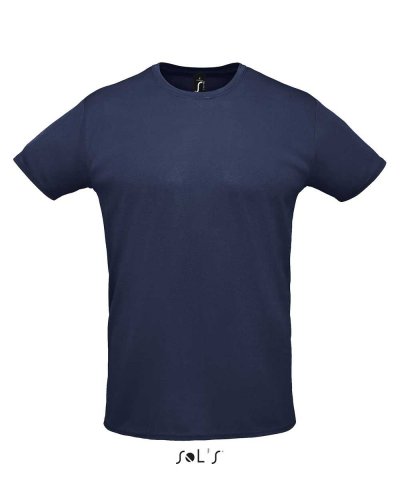 T-shirt girocollo Sprint Blu Oltremare