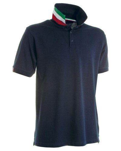 Polo da uomo manica corta Nation