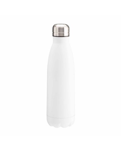 Bottiglia termica con doppia parete 500 ml Bianco