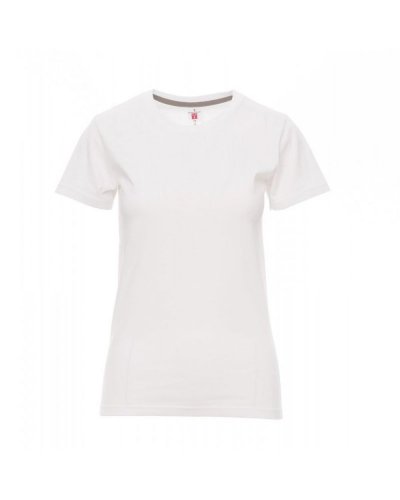 T-shirt donna Sunset Bianco