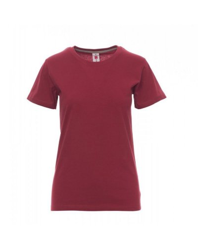 T-shirt donna Sunset Bordeaux