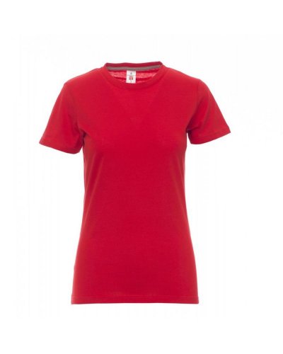 T-shirt donna Sunset Rosso