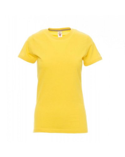 T-shirt donna Sunset Giallo