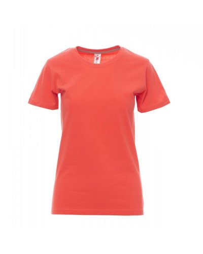 T-shirt donna Sunset Hot Coral