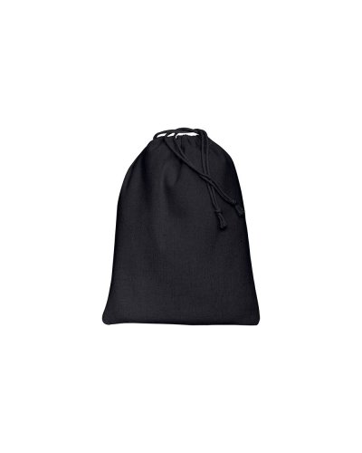Sacchetto in cotone 15 x 20 Nero