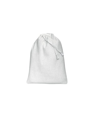 Sacchetto in cotone 15 x 20 Bianco