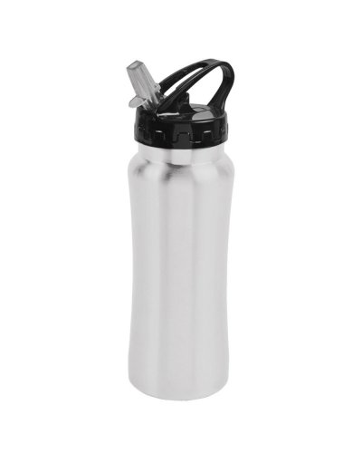 Borraccia in acciaio inox 600 ml Bianco