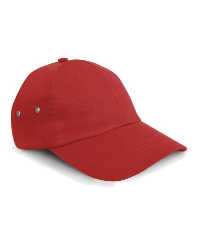 Cappellino effetto velluto Rosso
