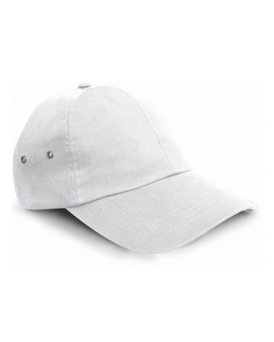 Cappellino effetto velluto Bianco