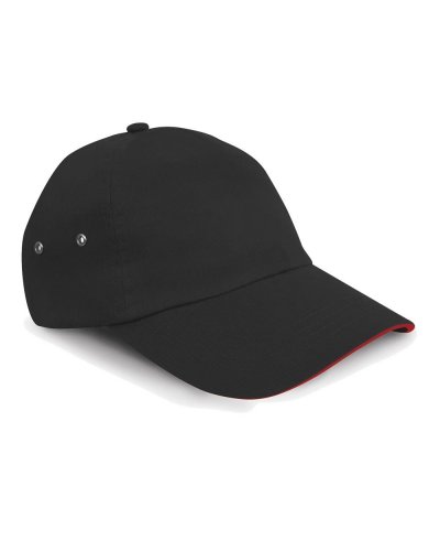Cappellino Plush sandwich Nero / Rosso