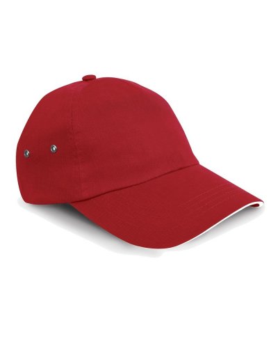 Cappellino Plush sandwich Rosso / Bianco