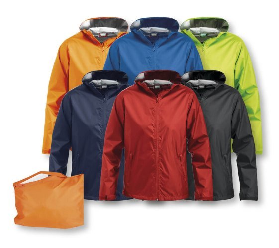 Windbreaker impermeabile Hixson unisex