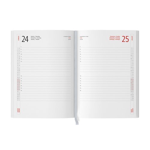 Agenda giornaliera portafoglio 2027